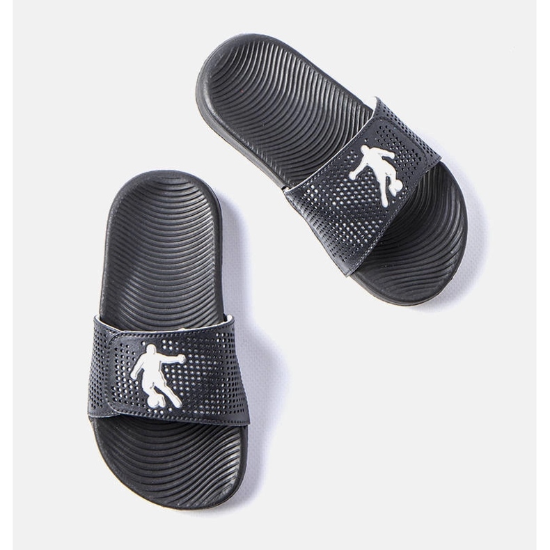 Papuci de cauciuc negru pentru copii din Atena 1