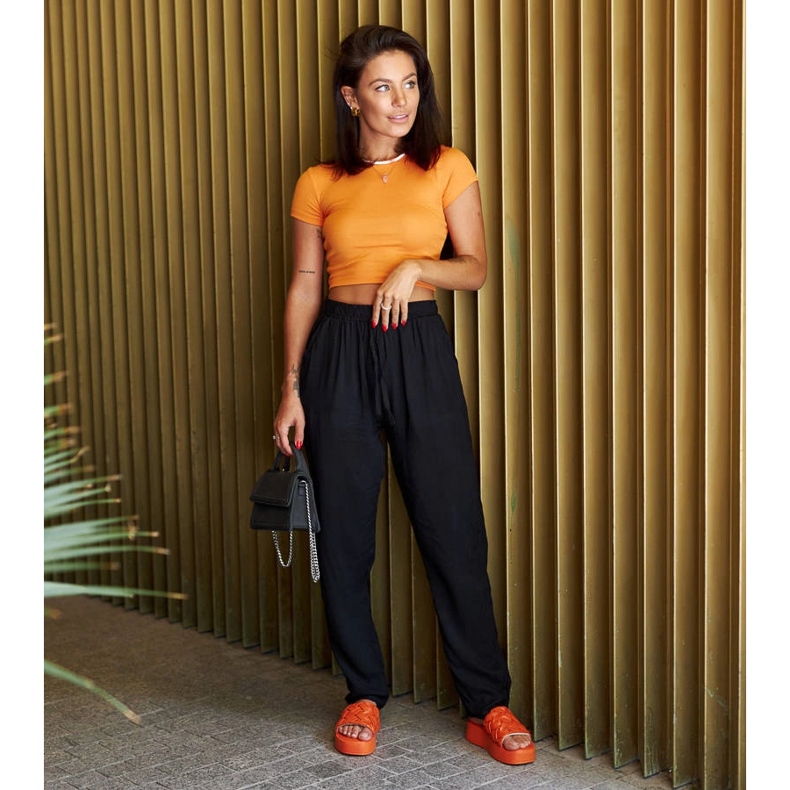 Tobogane portocalii cu platformă de la Colonnello portocale 1