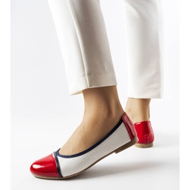 Balerini roșii și albi din Colombo 2 Balerini roșii și albi din Colombo 2