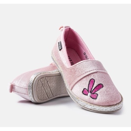 Balerini din velur roz de la Patria 2