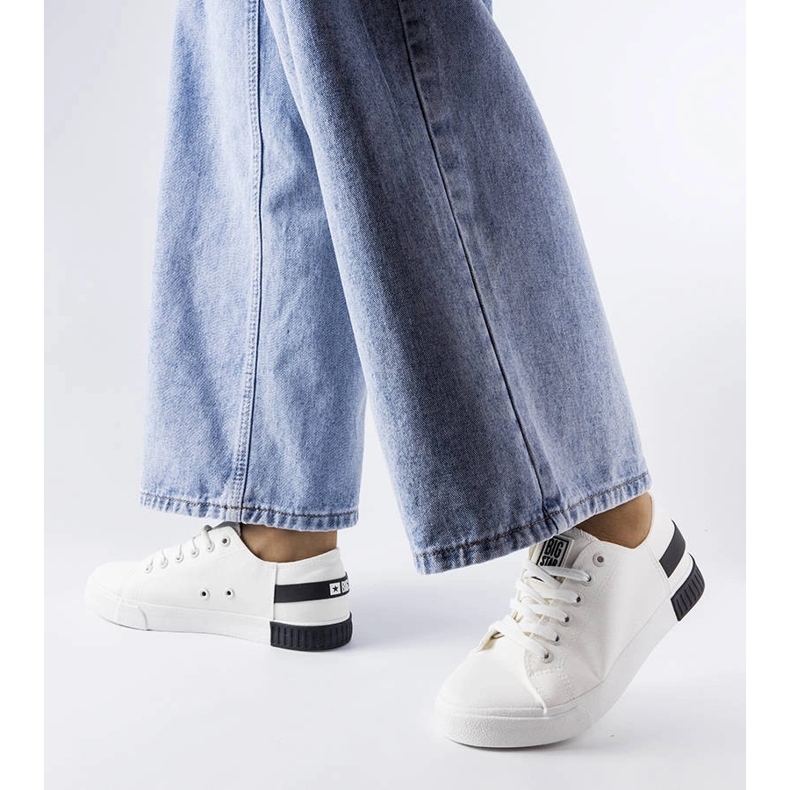 Adidasi Big Star LL274039 albi 1