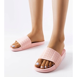 Papuci Pink Big Star LL274A151 roz 1 Papuci Pink Big Star LL274A151 roz 1