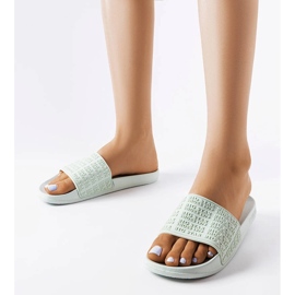 Papuci verzi de la Big Star LL274A150 verde 1