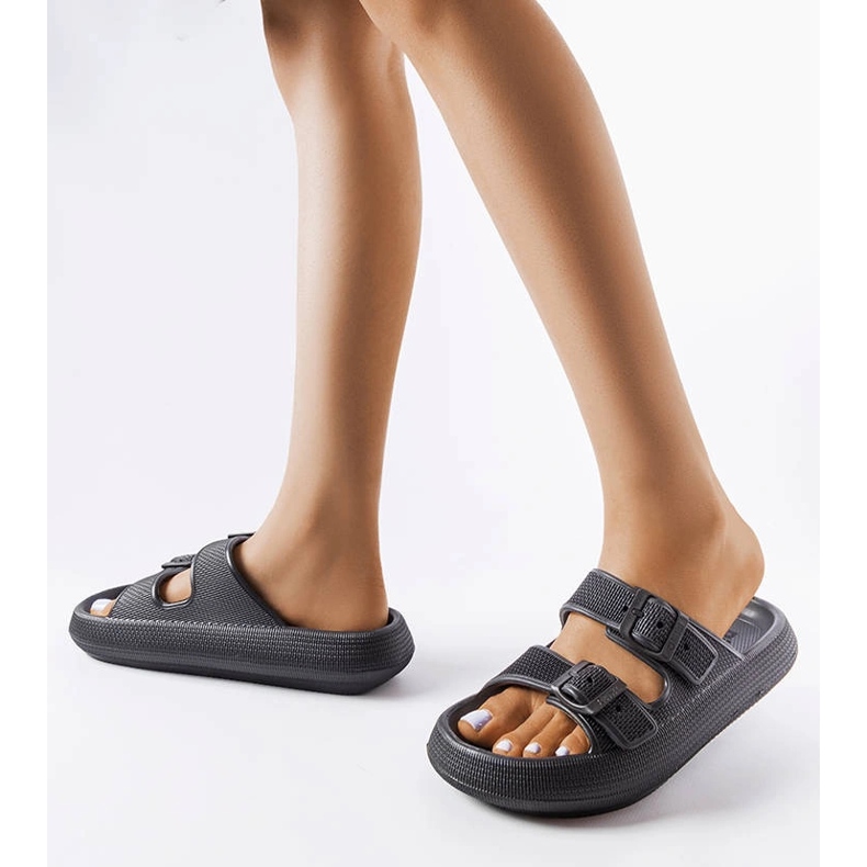 Tobogane negre Big Star LL274615 negru 2