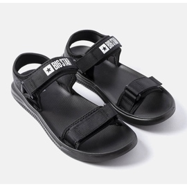 Sandale sport negre Big Star HH174842 negru 1