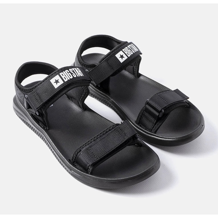 Sandale sport negre Big Star HH174842 negru 1