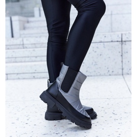 Cizme de zapada Galvani izolate gri 2