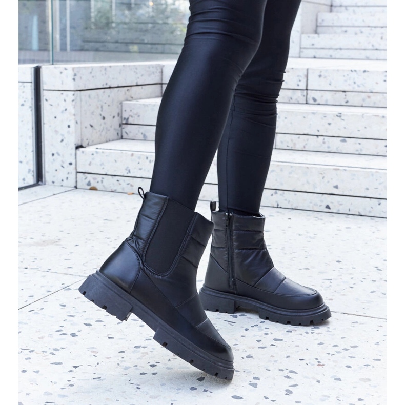 Cizme de zapada Galvani izolate negre negru 1