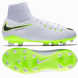 Pantofi de fotbal Nike hypervenom Phantom 3 Academy Df Fg Jr AH7287-107 alb alb 1 Pantofi de fotbal Nike hypervenom Phantom 3 Academy Df Fg Jr AH7287-107 alb alb 1