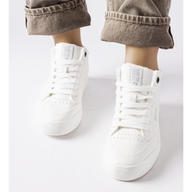 Tenisi albi izolați Big Star EE274352 1