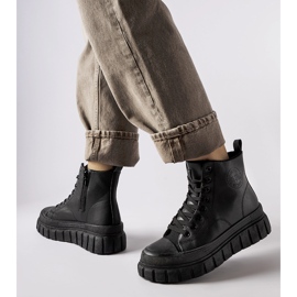 Tenisi izolați negri Big Star MM274625 negru 1