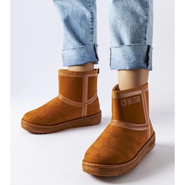 Cizme de zăpadă maro Big Star KK274612 Mukluki 1