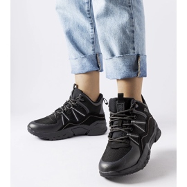 Pantofi de trekking Big Star negri KK274218 negru 1