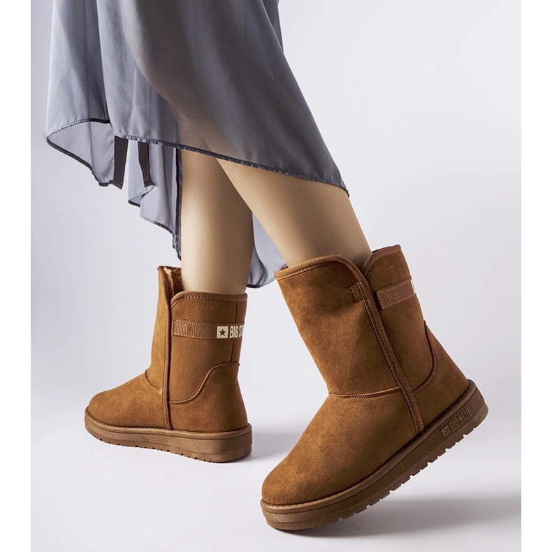 Cizme maro pentru zapada Big Star KK274616 1