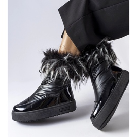 Big Star Cizme de zapada izolate negre MM274379 negru 1