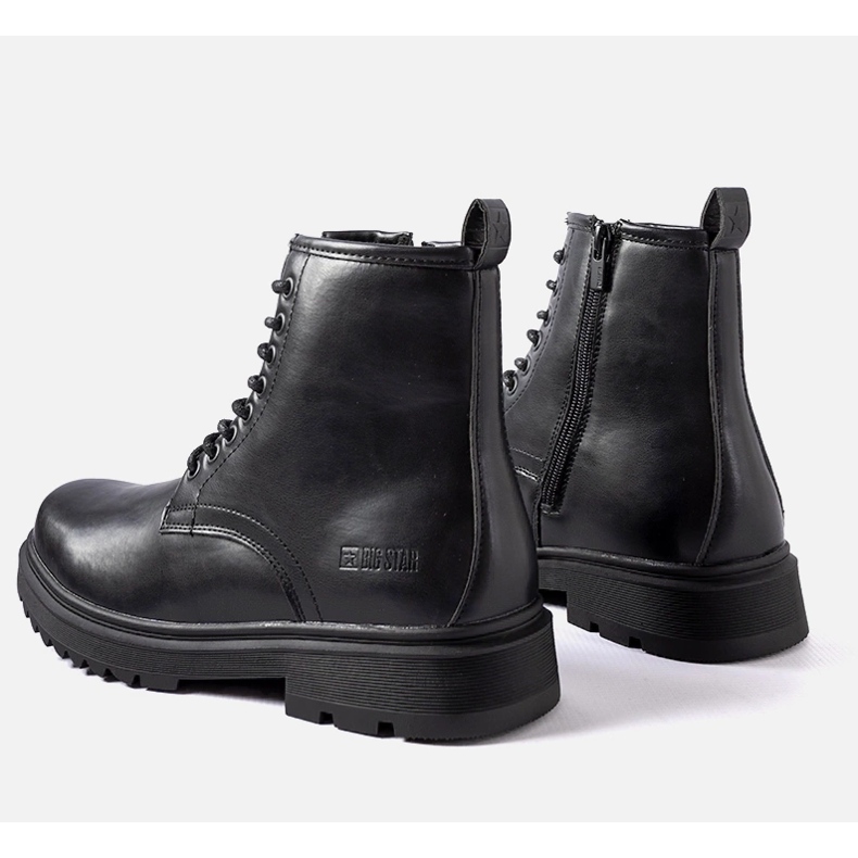 Cizme izolate negre Big Star MM174080 negru 1
