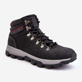 Pantofi de trekking pentru bărbați Big Star KK174215 Negri negru 1