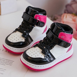 Pantofi Sport pentru Copii Roz și Alb Lacuți Milara 2