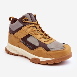 Pantofi de trekking izolați Camel Big Star MM174162 maro 1