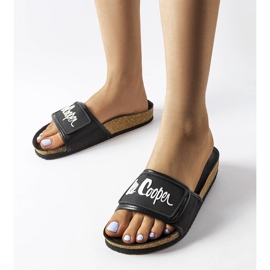 Lee Cooper LCW-22-35-1189L papuci negri negru 1