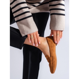 Confortabil femei cămilă Shelovet piele intoarsa lords maro 1