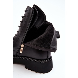 Cizme Muncitoare De Dama Cu Decorat Negru S.Barski MR870-68 2 Cizme Muncitoare De Dama Cu Decorat Negru S.Barski MR870-68 2