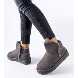 Cizme de zapada gri Big Star KK274623 1