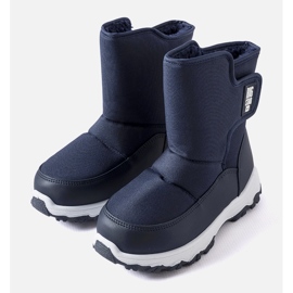 Cizme de zapada copii bleumarin Big Star MM374120 albastru 1