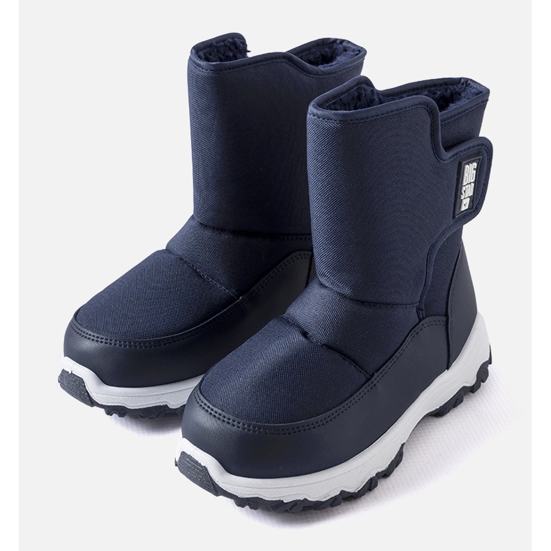 Cizme de zapada copii bleumarin Big Star MM374120 albastru 1