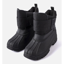 Cizme negre pentru zapada pentru copii Big Star MM374122 negru 1