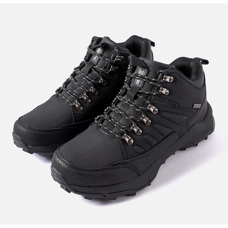 Cizme izolate negre Big Star MM174156 906 negru 1