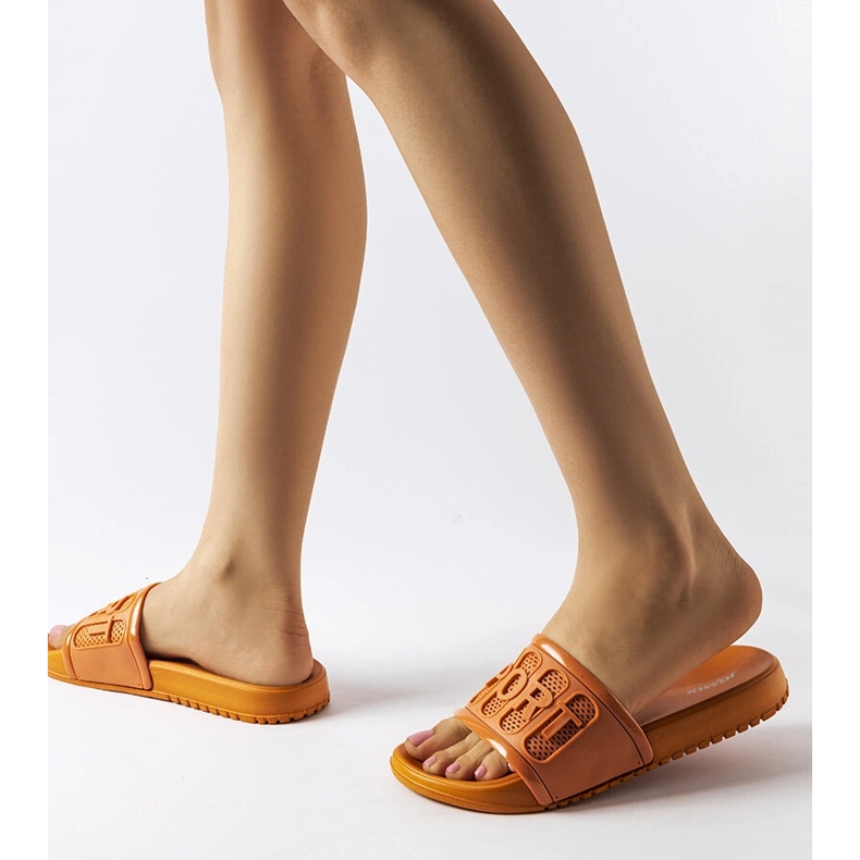 Tobogane de cauciuc portocaliu Moiariello portocale 2