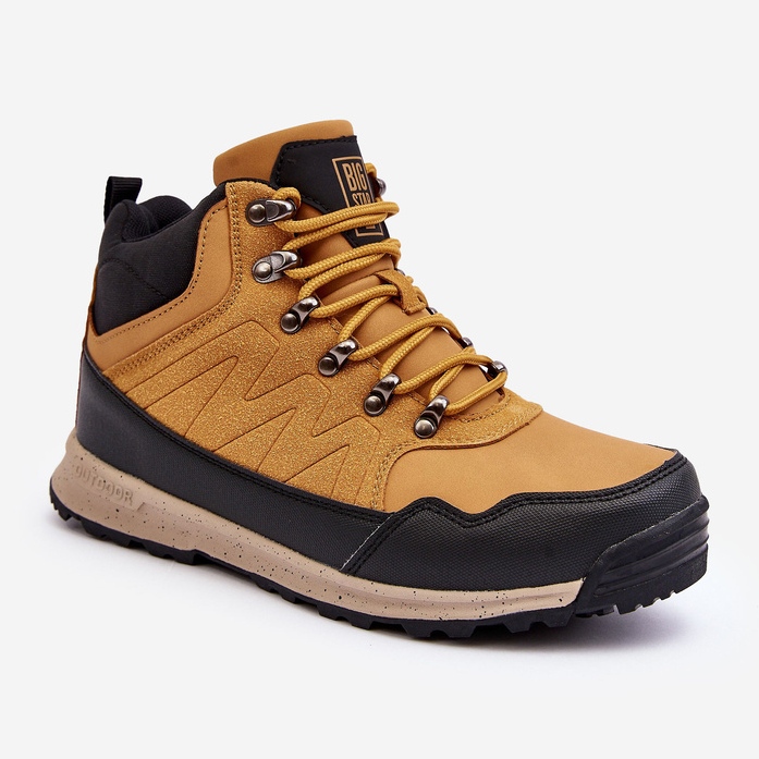Pantofi de trekking izolați pentru damă Camel Big Star MM274479 maro 1