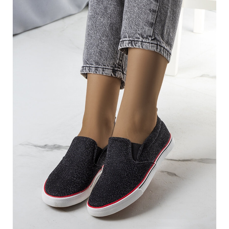 Adidasi negri Ryza de dama negru 2