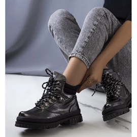 Botine Prepo latente negre negru 1