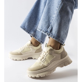 Adidași groși bej de la Mikeladze 1