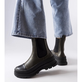 Cizme cu platformă verzi de la Bellucci verde 1