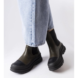 Cizme cu platformă verzi de la Bellucci verde 2