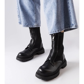 Cizme negre de la Napolitani negru 1