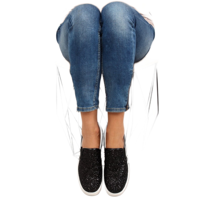 Slipony elegant elegant 788-26 Negru 1