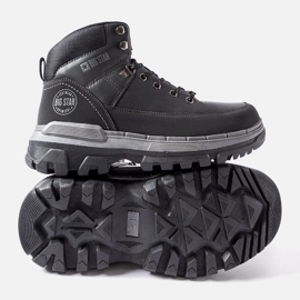 Cizme negre pentru bărbați Big Star KK174120 Negru 1