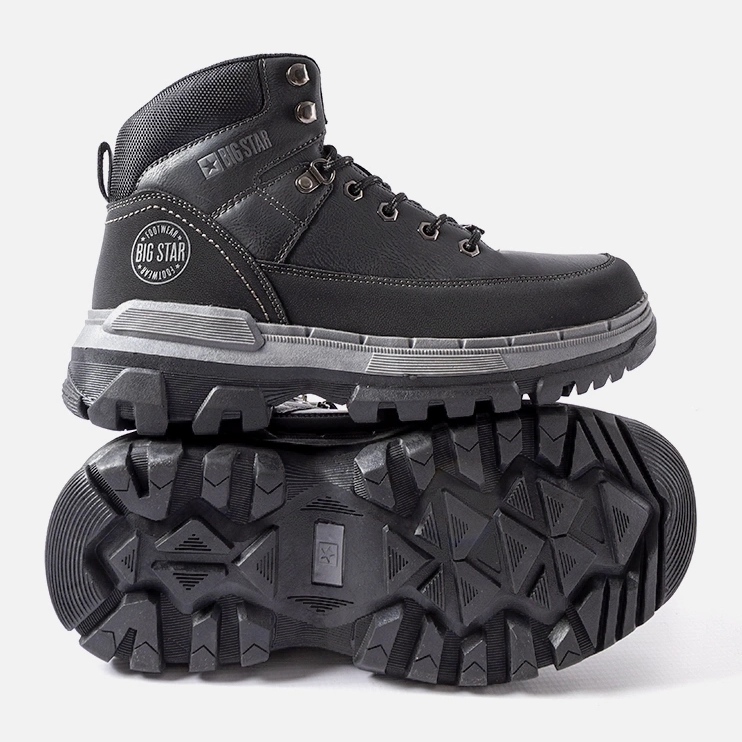 Cizme negre pentru bărbați Big Star KK174120 Negru 1