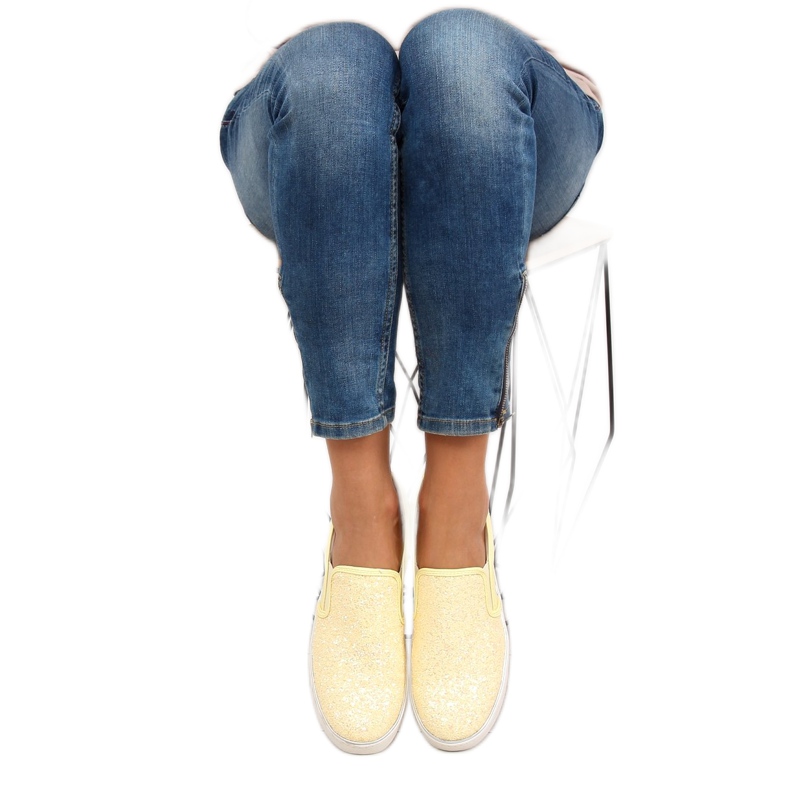 Slipony elegant elegant 788-26 Galben 2