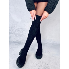 Cizme de damă Alyssa Black negru 2 Cizme de damă Alyssa Black negru 2