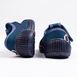 Papuci Shelovet de gradinita pentru baieti albastru 2