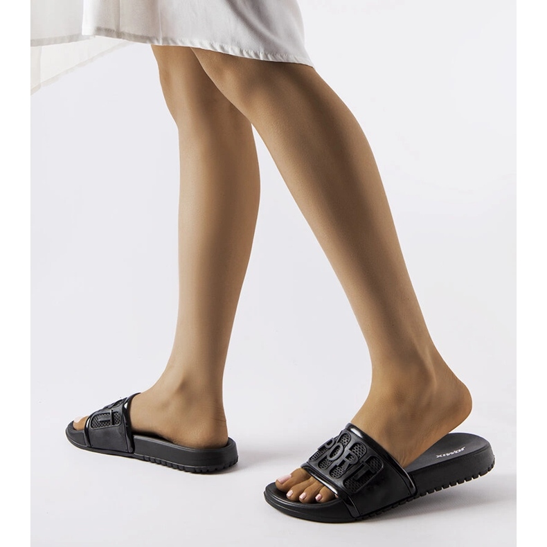 Tobogane din cauciuc negru Moiariello 1