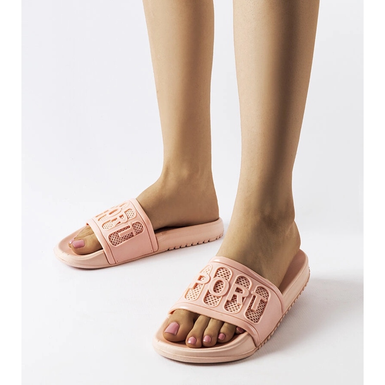 Tobogane din cauciuc roz Moiariello 1