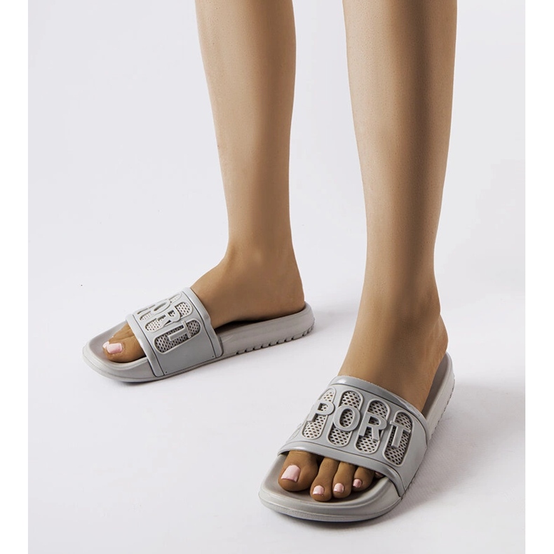 Tobogane din cauciuc gri Moiariello 1