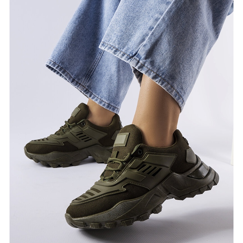 Inna Pantofi SPORT damă AL003 Verde 2 Inna Pantofi SPORT damă AL003 Verde 2