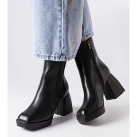 Botine negre de la Watson negru 1